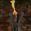 Fire by Design Black Fin Style Gas Torch Head Automatic Ignition 