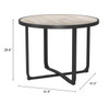 Zuo Noctan Dining Table Black