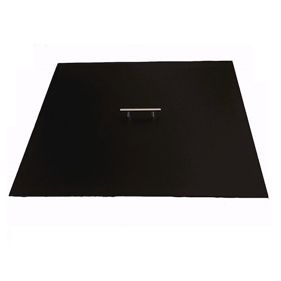 Aluminum Fire Pit Cover/Lid │Stainless Handle │Hand Crafted