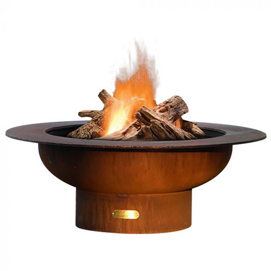 Fire Pit Art Saturn 40" Fire Bowl