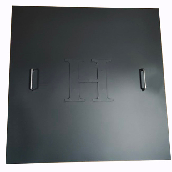 Stainless Square Customized Fire Pit Snuffer Cover
