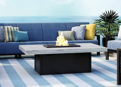 Homecrest Timber Fire Pit Table - Thumbnail 3