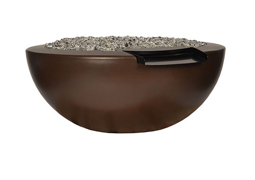Legacy Round Fire And Water Concrete Fire Bowl. Fire By Design