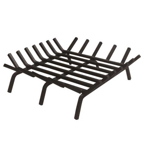 Wood burning fire pit grate: As shown in the stainless steel black finish.