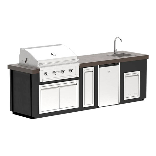 The Outdoor Plus Videl USA Luxe 112I BBQ Island