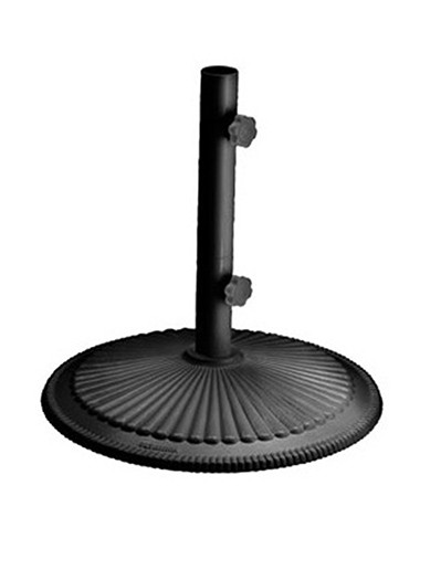 iron patio umbrella stand Treasure Garden 50 lb Classic Market Base (Bronze Finish) adding decor to your patio Iron Umbrella Base