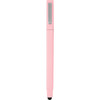 Pink-front Ambassador Square Ballpoint Stylus Pen