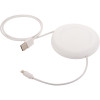 White - Nebula Wireless Charging Pad with Integrated Cable | Hardgoods.ca