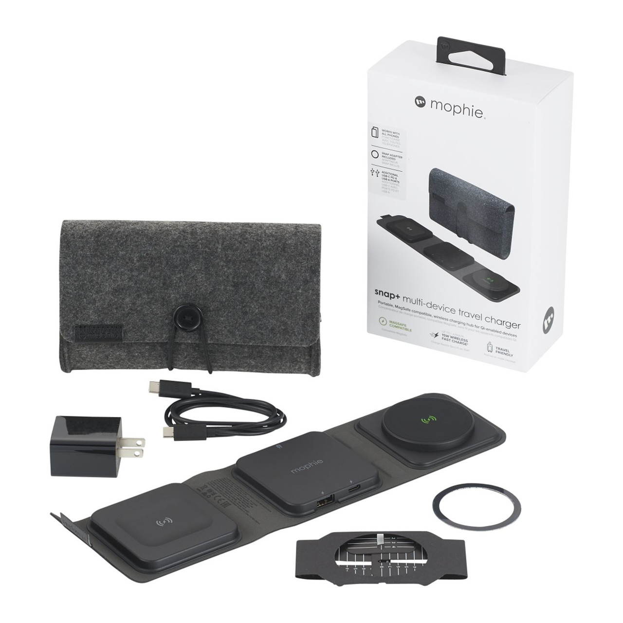 mophie® Snap + Multi-device Travel Charger - Hardgoods.ca