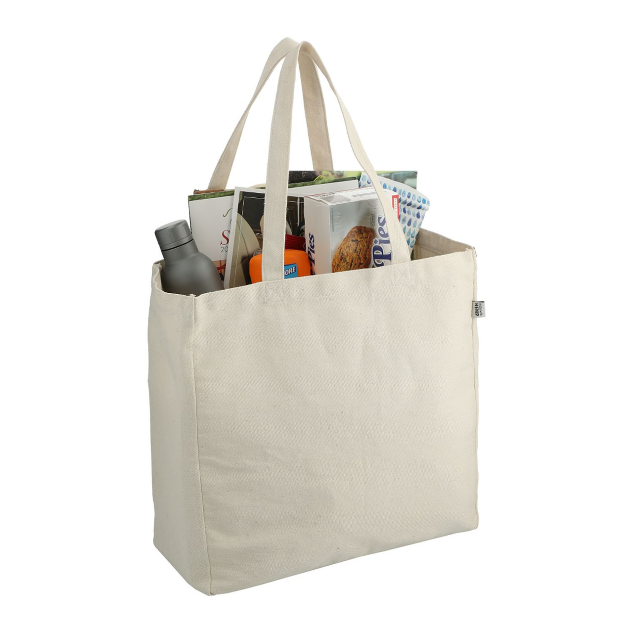 ★TOUT Y EST★ REQ POTATO ECO BAG WHITE 23SMREQBG-16 Hemp Cotton Carry-All Tote - Hardgoods.ca