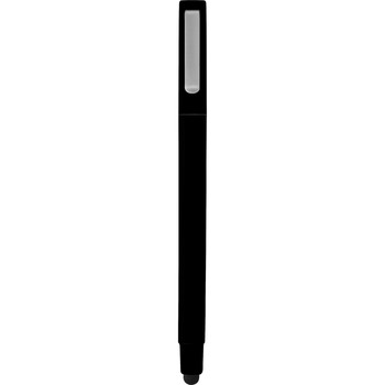 Black Ambassador Square Ballpoint Stylus Pen