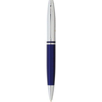 Cross Calais Chrome Blue Ballpoint | Hardgoods.ca