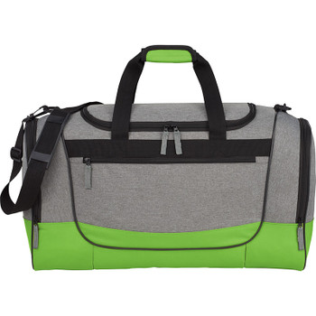 Lime - Crew 23'' Graphite Sport Duffel | Hardgoods.ca