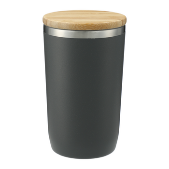 Brees Copper Vacuum Tumbler with Bamboo lid 14oz | Hardgoods.ca