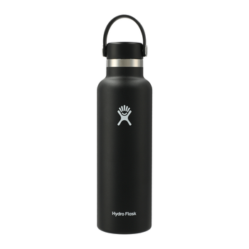 Hydro Flask® Standard Mouth With Flex Cap 21oz Water Bottle | Black