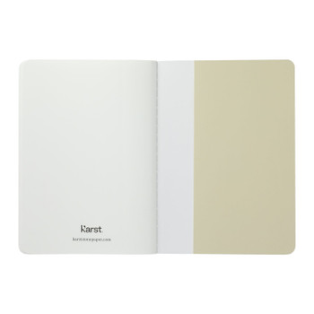 Karst Pocket Stone Paper Notebook | Beige