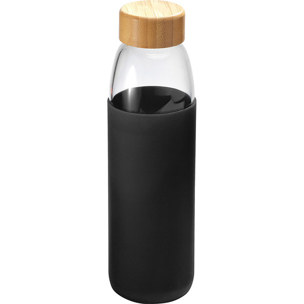 Black - Kai Glass Bottle 18oz | Hardgoods.ca