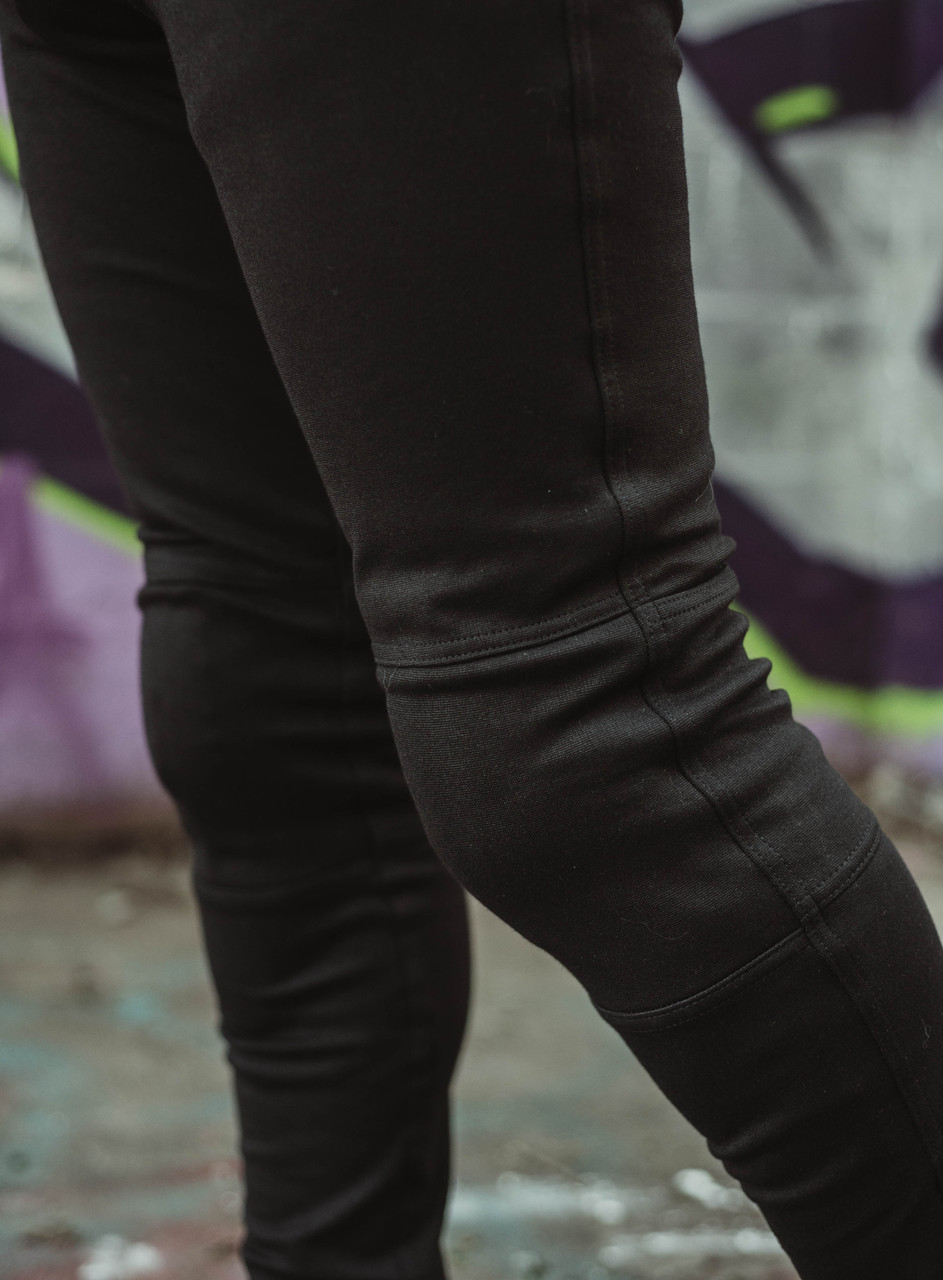 Bowtex® Leggings Black. Full Dupont™ Kevlar® Fiber • Mc-traveler