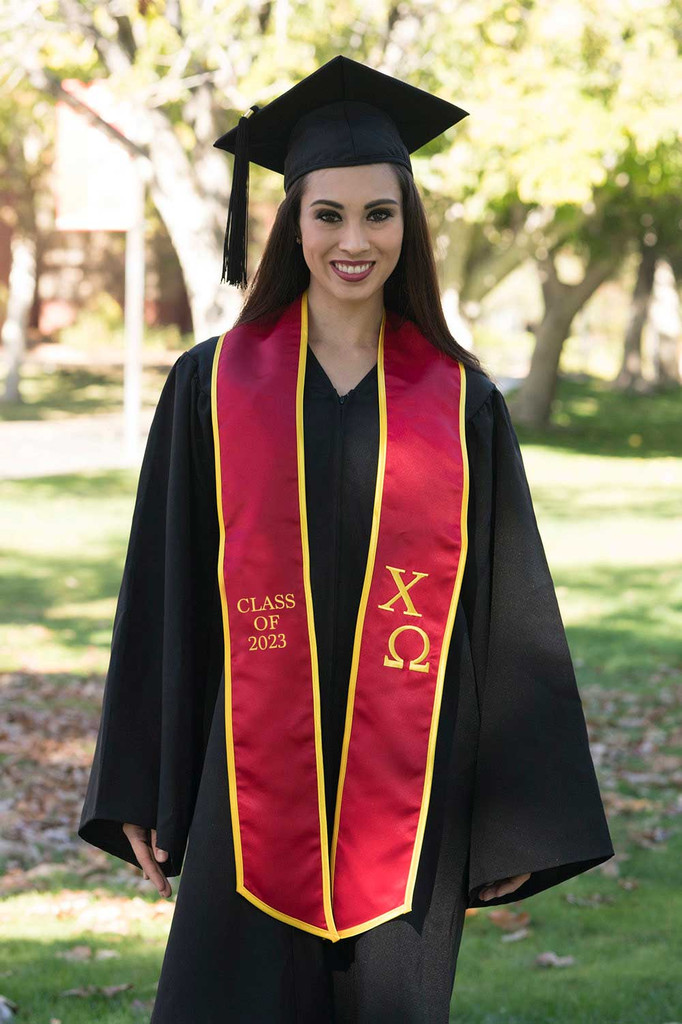 Buy V-Shaped Graduation Stole in New Jersey by Graduation Outlet