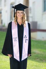 Delta Gamma 2024 Graduation Stole