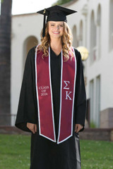 Sigma Kappa 2024 Graduation Stole