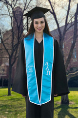 Alpha Delta Pi 2026 Graduation Stole