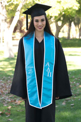 Alpha Delta Pi Class of 2027 Graduation Stole