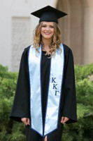 Kappa Kappa Gamma Graduation Stole