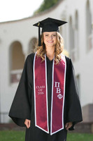 Pi Beta Phi Class of 2026 Graduation Stole