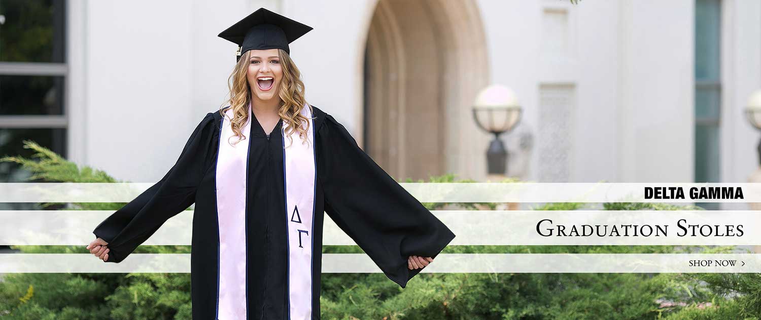 College graduate in gown