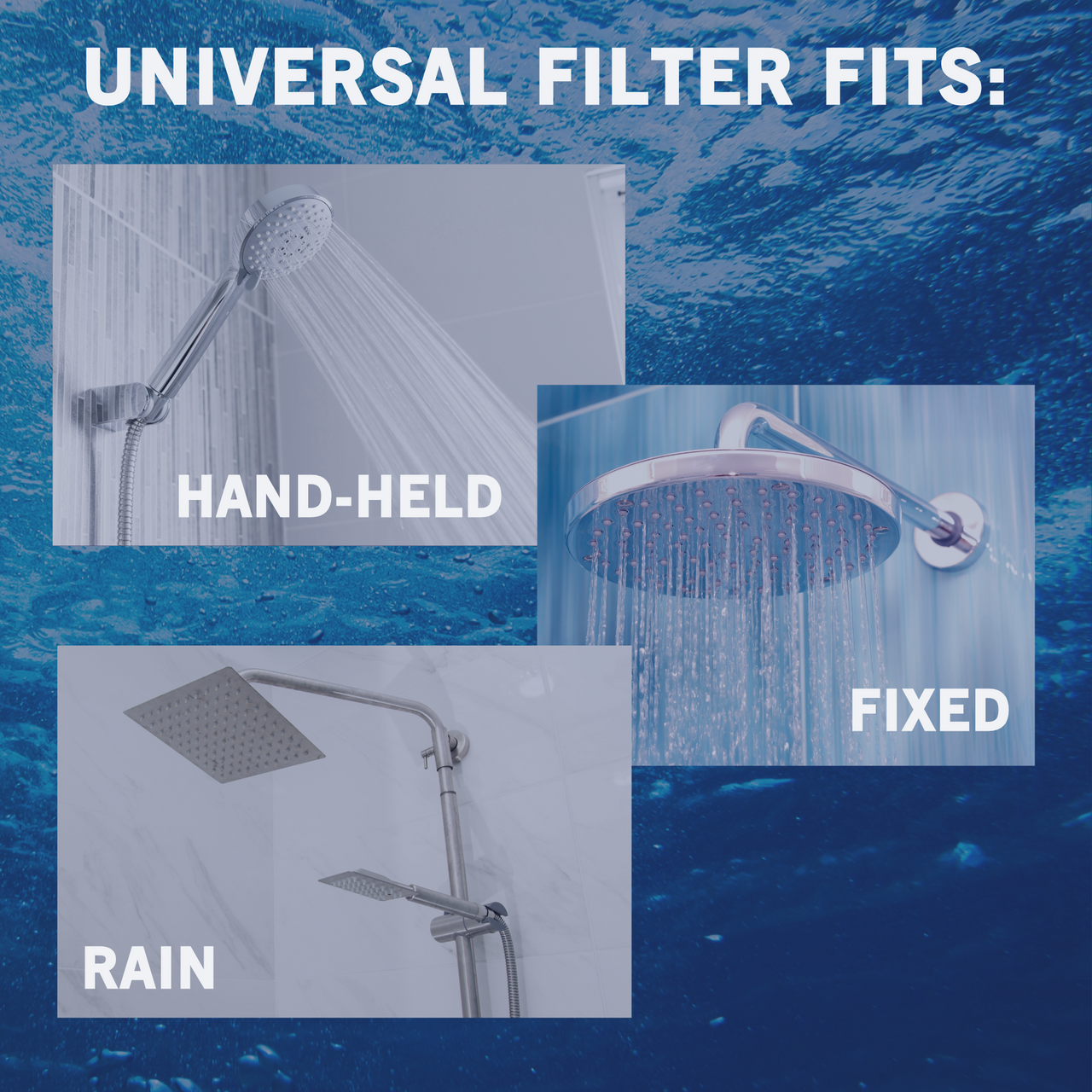 Shower Head Replacement Filter 2-Pack | Nuvoh2O
