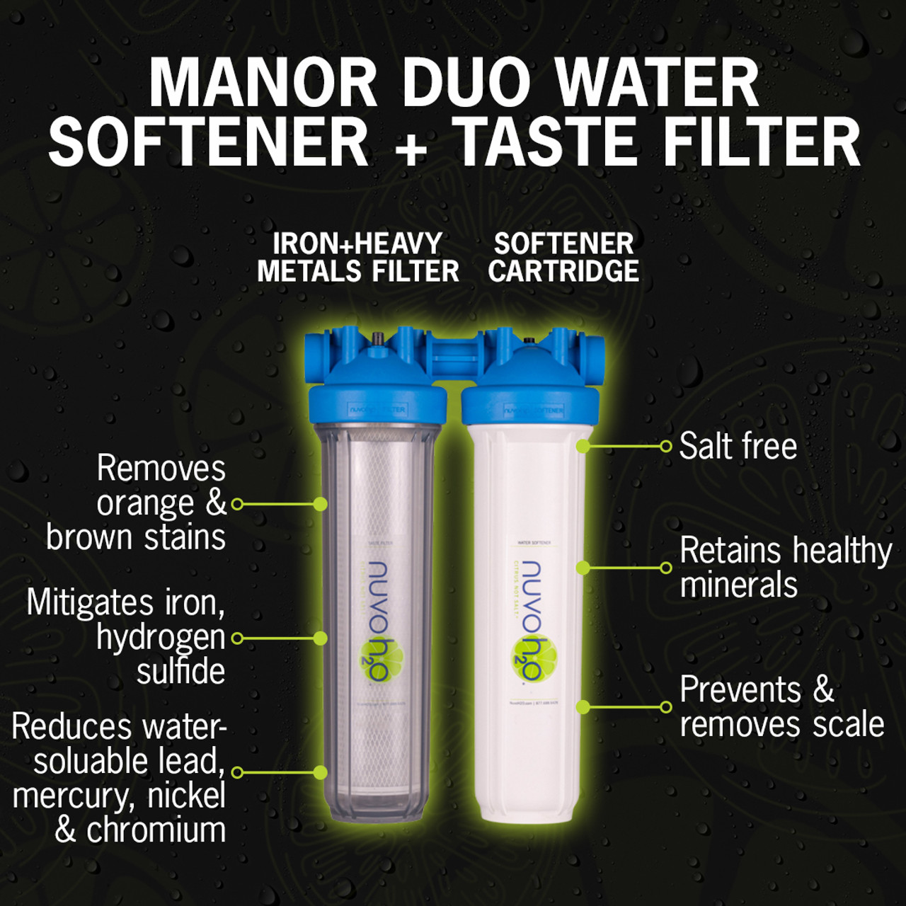 3HANDRED Harmony brunt h&o コンテナ　ハーモニー Manor Trio System Iron & Sediment Replacement Cartridges