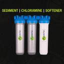 Manor Trio Water Softener - Sediment + Chloramine