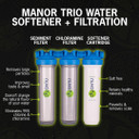 Manor Trio Water Softener - Sediment + Chloramine