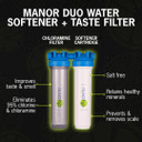 Manor Duo Water Softener + Chloramine Filter