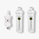 NuvoLuxe Pro Replacement Cartridge and Filters: Nuvo-Ultra-90, pH Balance, PFOS