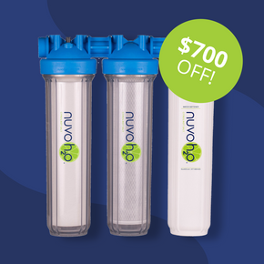 Manor Trio Water Softener - Sediment + Chloramine