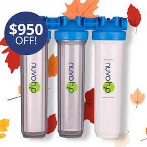Manor Trio Water Softener- Sediment + Carbon