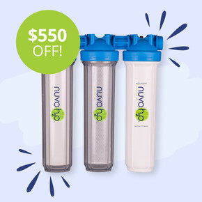 Manor Trio Water Softener - Sediment + Carbon