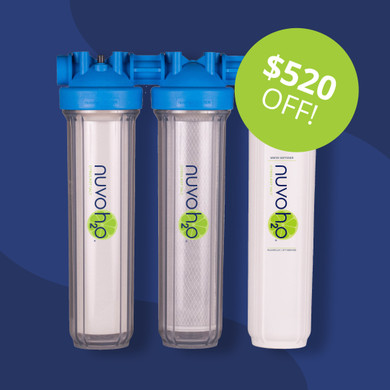 Manor Trio Water Softener - Sediment + Carbon