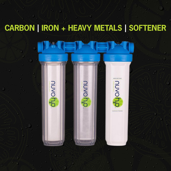Manor Trio Water Softener - Iron + Carbon