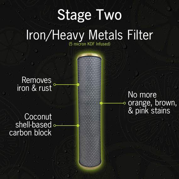 Manor Trio Water Softener - Sediment + Iron