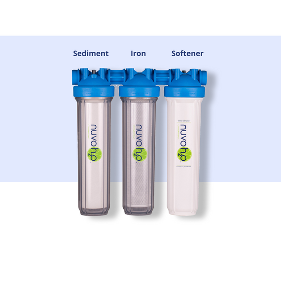 Manor Trio Water Softener - Sediment + Iron