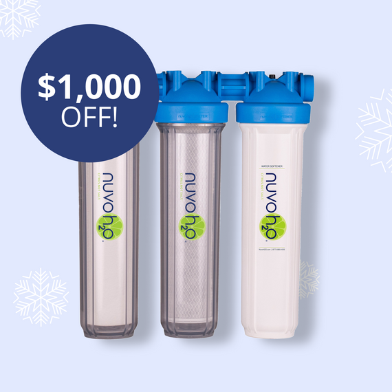 Manor Trio Water Softener- Sediment + Chloramine