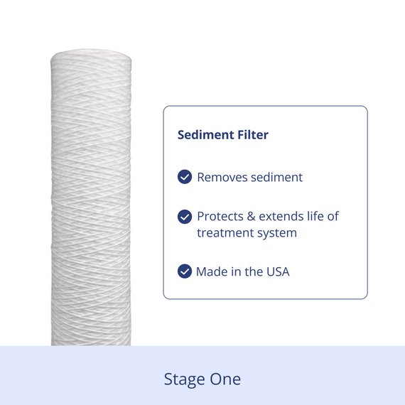 Manor Trio Water Softener - Sediment + Chloramine