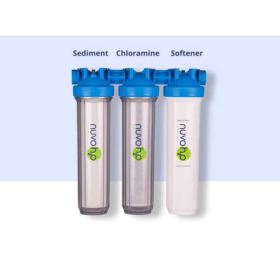 Manor Trio Water Softener - Sediment + Chloramine
