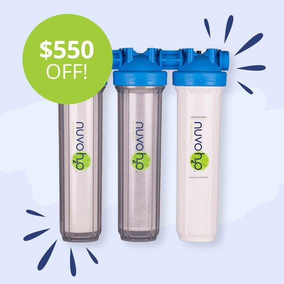 Manor Trio Water Softener - Sediment + Carbon