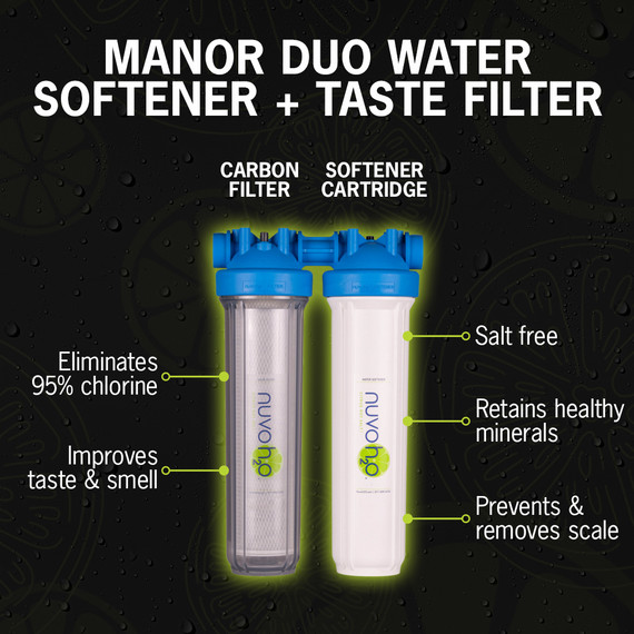 Manor Duo Water Softener + Taste Filter