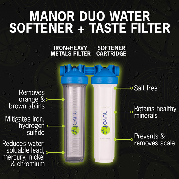 Manor Duo Water Softener + Iron Filter