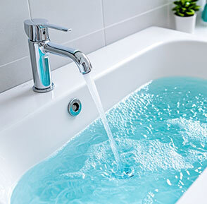 bath tub water
